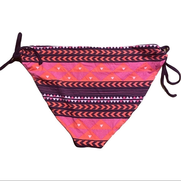Carve Designs Bikini Bottom NWOT Plum Bali Side Ties Size XL - Picture 3 of 7